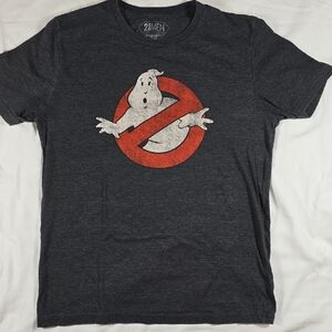 21men Ghostbusters Logo Tee - Charcoal